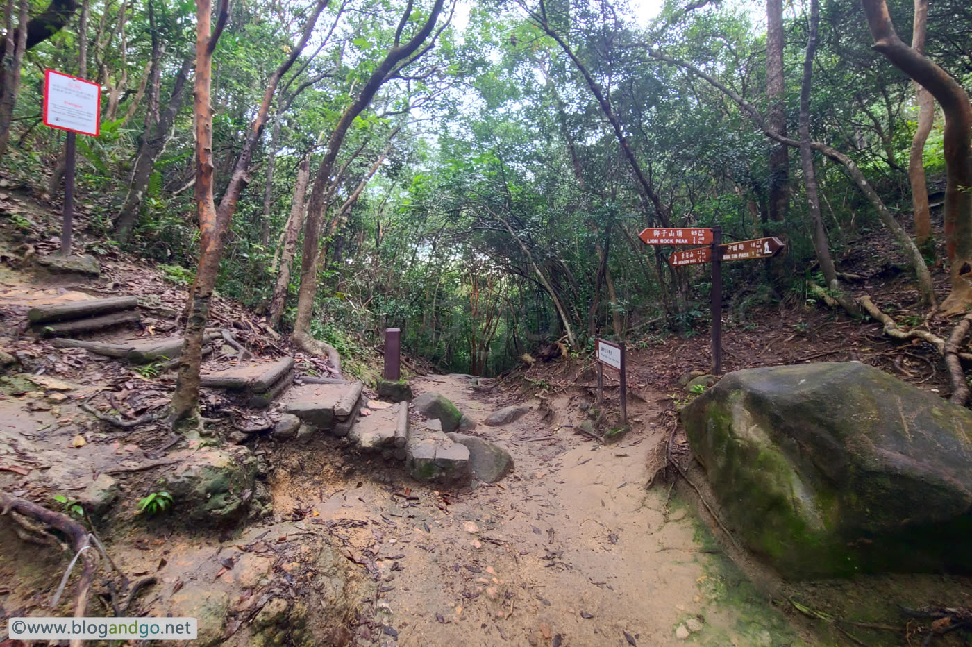 Choi Hung to Lion Rock - Lion Rock Path Merge